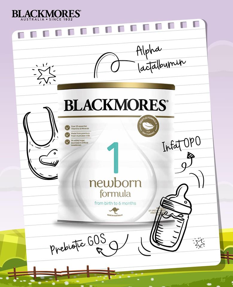 Sữa Blackmores Newborn số 1 