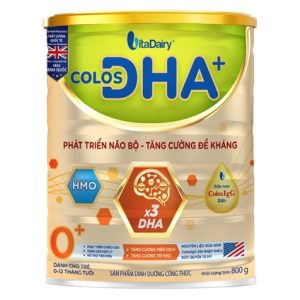 Sữa Colos DHA+ 0+ 800g