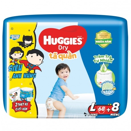 Bỉm quần Huggies size L